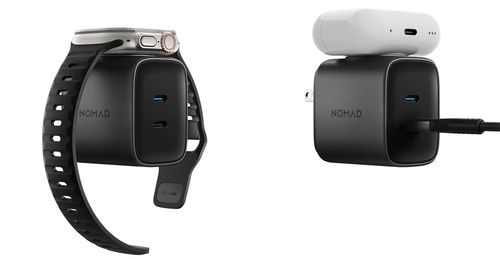 Nomad推出65W GaN雙口充電器，集成蘋(píng)果MFi認(rèn)證Apple Watch充電功能，售價(jià)100美元